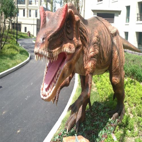 Animatronic βόλτα δεινοσαύρων