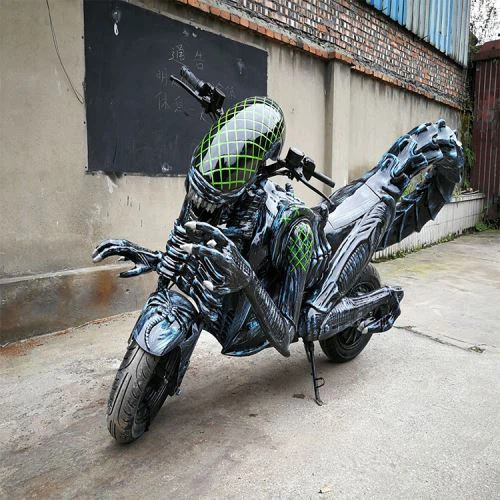 Υπαίθρια διακόσμηση από άγαλμα από γυαλί