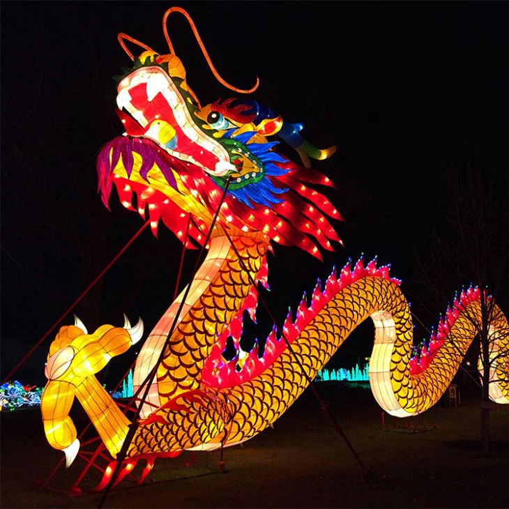 LED Chinese Dragon Lantern