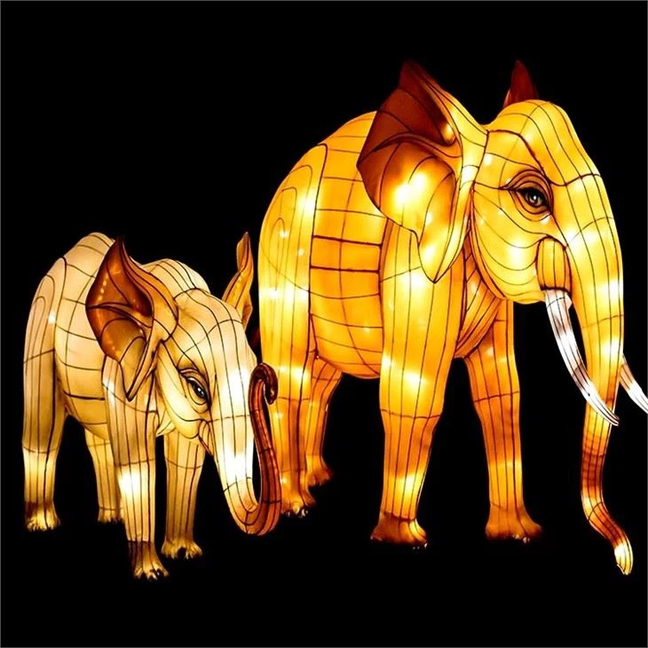 LED Decoration Animal Tiger Lantern