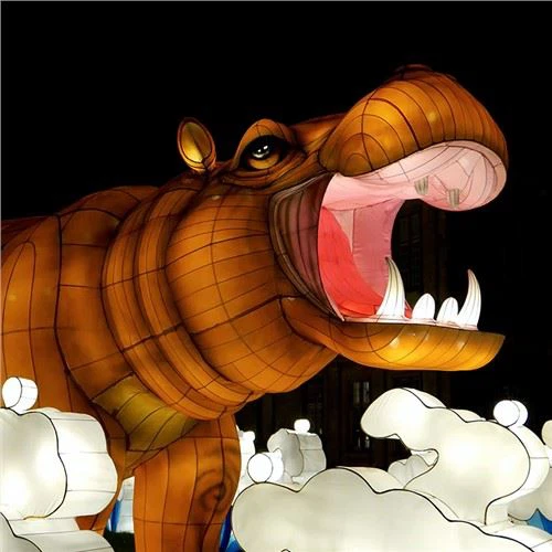 2022 Πρωτοχρονιάτικο Φεστιβάλ Led Lantern Illuminate Christmas Lighting Show