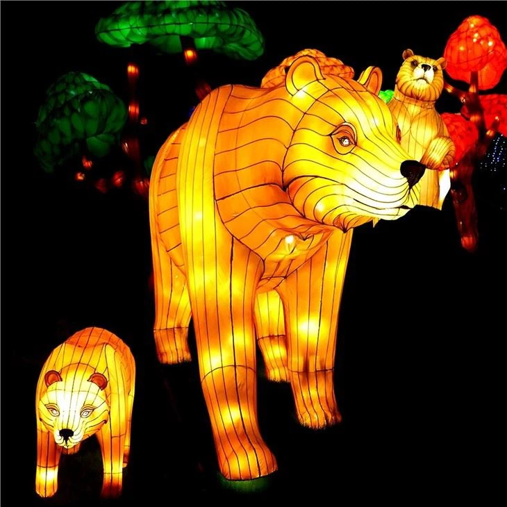 Silk Lantern Animal