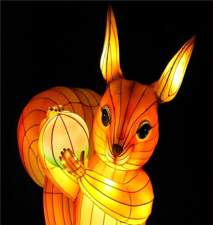 Silk Lantern Animal